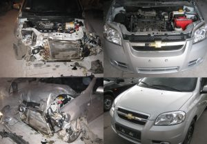 Кузовной ремонт авто после аварии