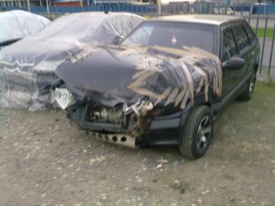 Ремонт ВАЗ 2114 после аварии