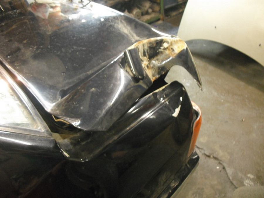 Кузовной ремонт автомобиля ВАЗ 2114 после аварии
