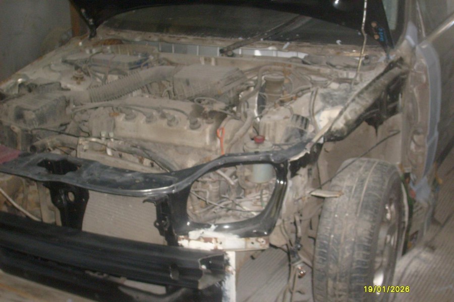 Кузовной ремонт автомобиля Лада Калина (LADA Kalina) после ДТП 