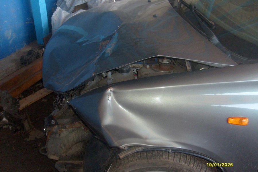 Кузовной ремонт автомобиля Лада Калина (LADA Kalina) после ДТП 
