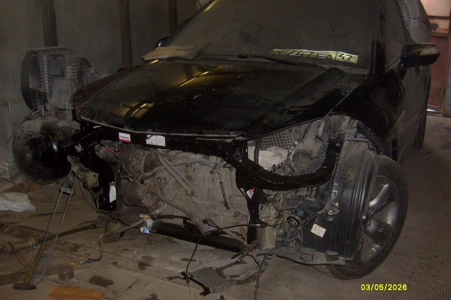 Ремонт автомобиля Акура (Acura MDX) после ДТП