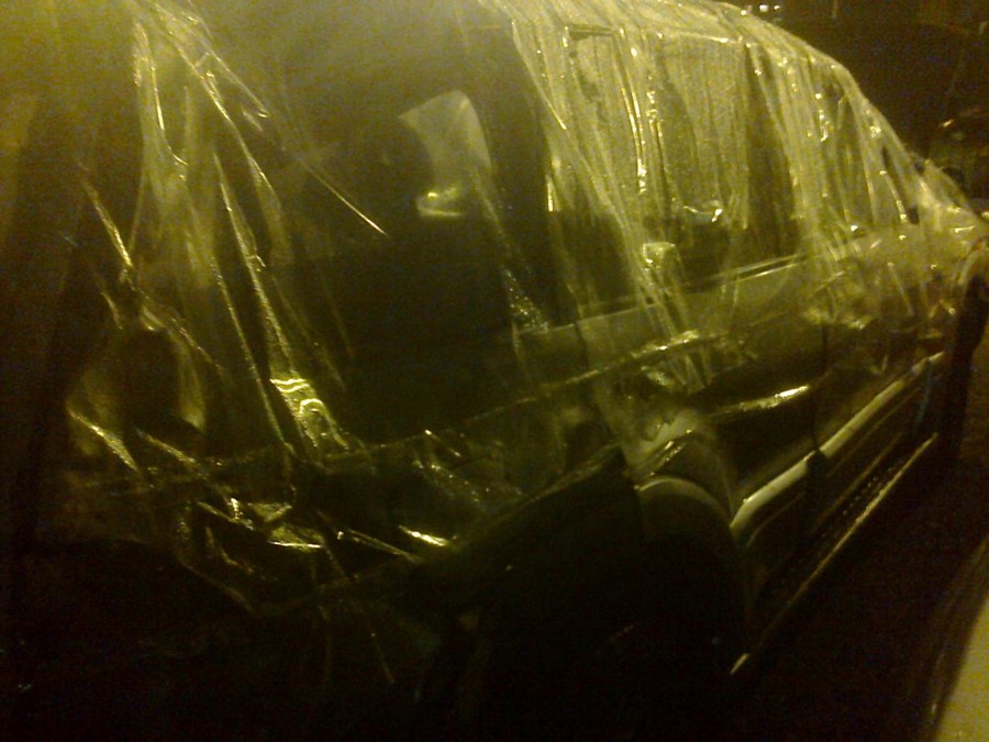 Кузовной ремонт автомобиля Митсубиси Паджеро 3 после ДТП