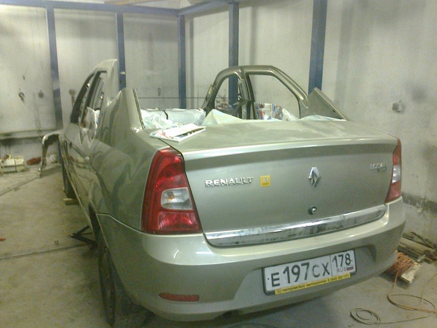 Кузовной ремонт Рено Логан (Renault Logan)